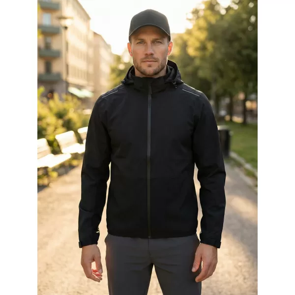 Pánská bunda ALTISPORT NoPrint NP/ALM835 ČERNÁ 