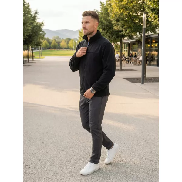  Pánská fleece mikina ALTISPORT NoPrint NP/ALM105 EBONY GRAY 