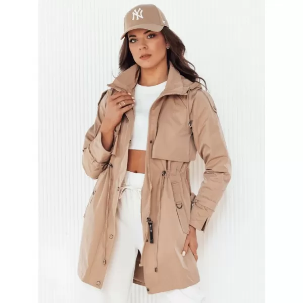  Dámská parka DSTREET BRENS BÉŽOVÁ 