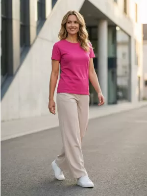 Dámské triko ALTISPORT NoPrint NP/ALW331 PURPUROVÁ