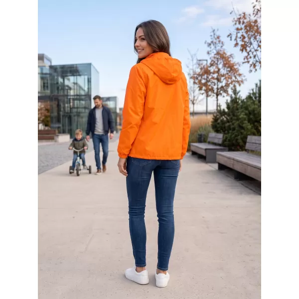  Unisex větrovka ALTISPORT NoPrint NP/ALU425 NEON ORANGE 