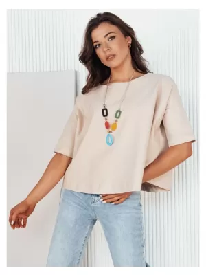 Dámská halenka DSTREET BULS BÉŽOVÁ