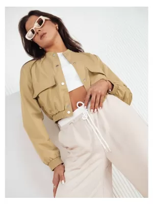 Dámská bunda DSTREET KADYS KHAKI