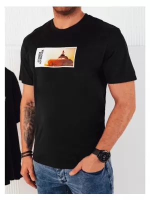 Pánské triko DSTREET ČERNÁ