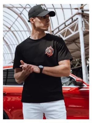 Pánské triko DSTREET ČERNÁ