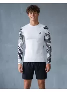 Pánské funkční kompresní tričko premium ALTISPORT VOJ/ALM039TR03 BÍLÁ