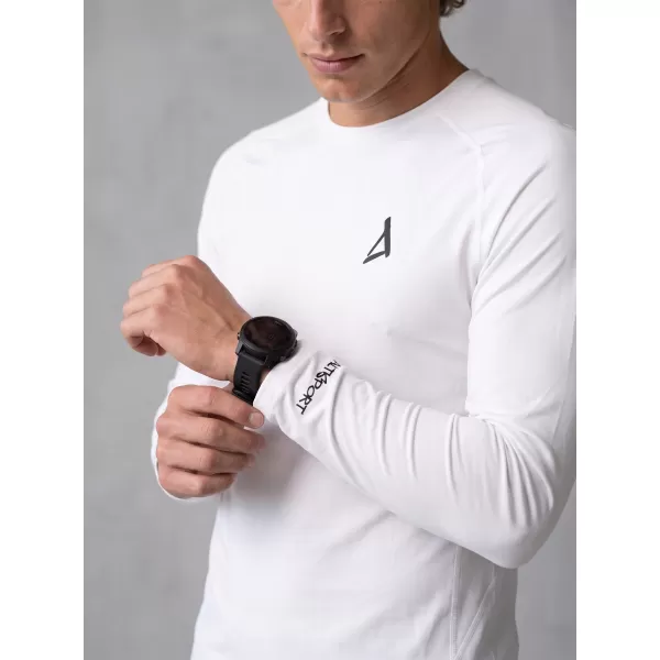  Pánské funkční kompresní tričko premium ALTISPORT VOJ/ALM000TR03 BÍLÁ 