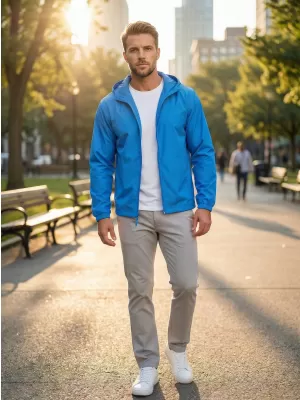 Pánská bunda ALTISPORT NoPrint NP/ALM2311NJ BRIGHT BLUE