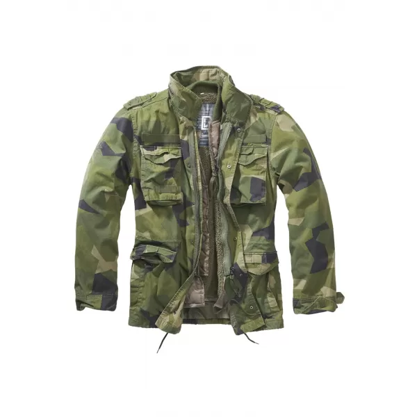  Pánská bunda BRANDIT M-65 GIANT BD3101 SWEDISCH CAMO 