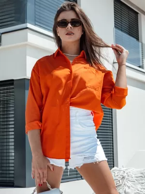 Dámská košile DSTREET TRENDSET POMERANČOVÁ
