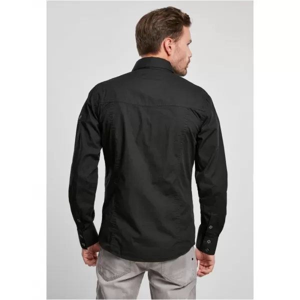  Pánská košile BRANDIT SLIM WORKER BD4005 BLACK 