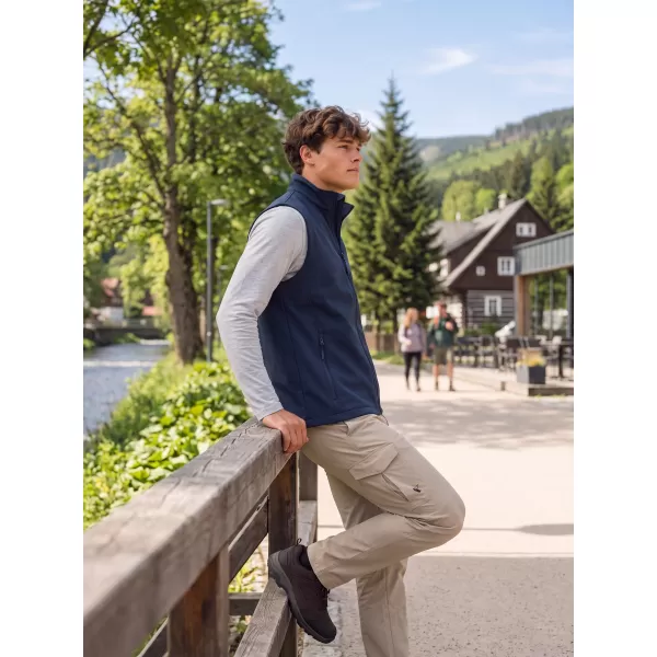  Pánská softshellová vesta ALTISPORT NoPrint NP/ALM8211NJ NAVY/NAVY 