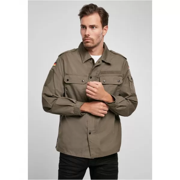  Pánská košile BRANDIT BW FELDBLUSE BD4221 OLIVE 