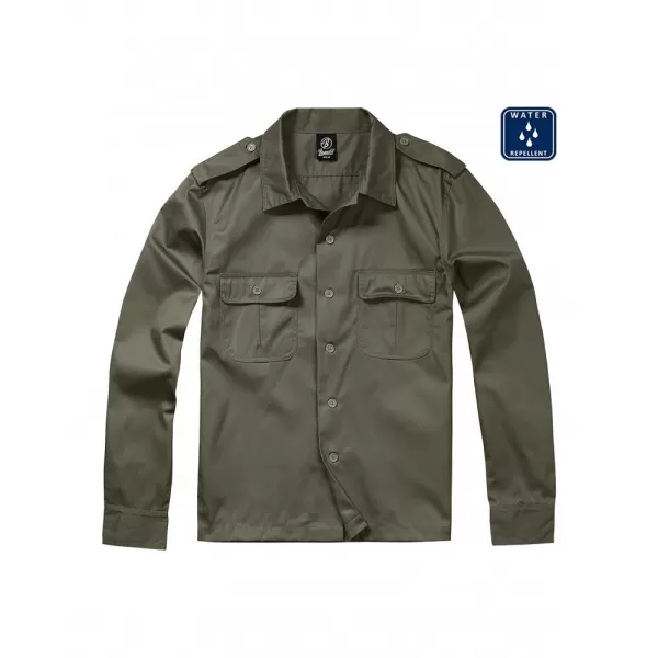  Pánská košile BRANDIT US BD4102 OLIVE 