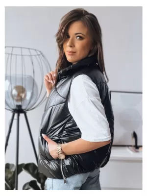 Dámská vesta DSTREET HOLO ČERNÁ