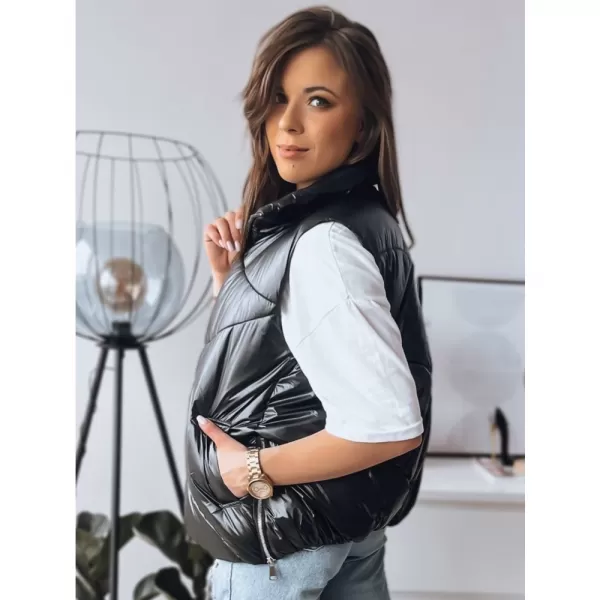 Dámská vesta DSTREET HOLO ČERNÁ 