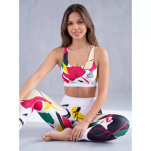  Dámské dlouhé funkční legíny premium ALTISPORT VOJ/ALW042LEG01 BÍLÁ 