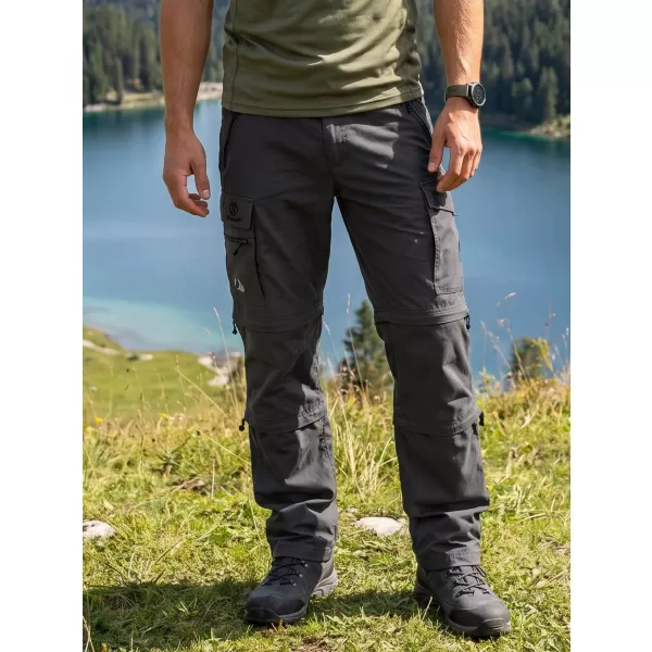  Pánské kalhoty s odepínacími nohavicemi BRANDIT SAVANNAH REMOVABLE BD1011 BLACK 