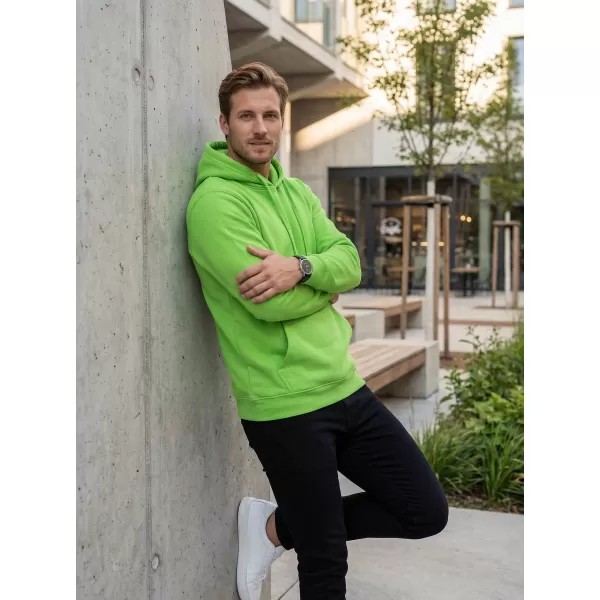  Pánská mikina ALTISPORT NoPrint NP/ALM697NJ LIME GREEN 