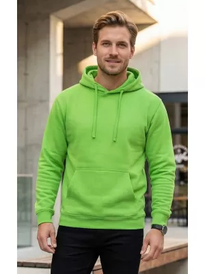 Pánská mikina ALTISPORT NoPrint NP/ALM697NJ LIME GREEN