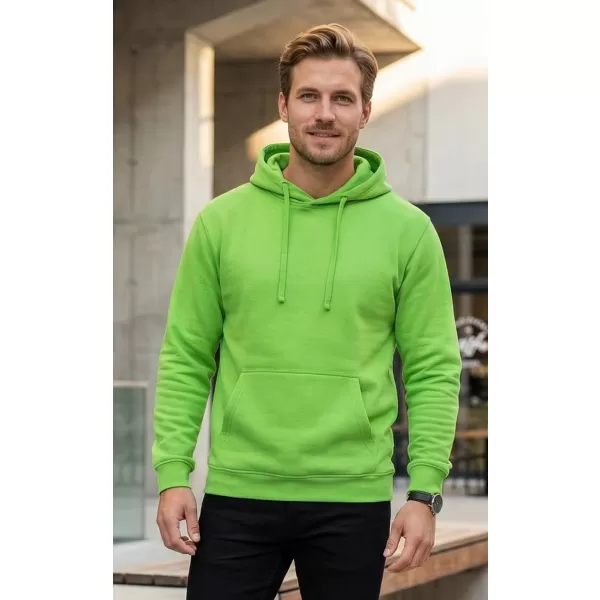  Pánská mikina ALTISPORT NoPrint NP/ALM697NJ LIME GREEN 