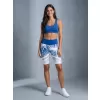 Dámské funkční legíny nad kolena premium ALTISPORT VOJ/ALW045LEG02 NÁMOŘNÍ MODRÁ/BÍLÁ