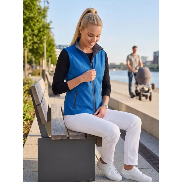  Dámská softshellová vesta ALTISPORT NoPrint NP/ALW7211NJ NAUTIC BLUE/NAVY 