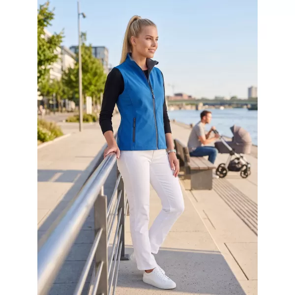  Dámská softshellová vesta ALTISPORT NoPrint NP/ALW7211NJ NAUTIC BLUE/NAVY 