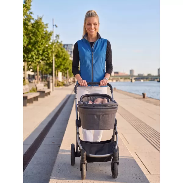  Dámská softshellová vesta ALTISPORT NoPrint NP/ALW7211NJ NAUTIC BLUE/NAVY 