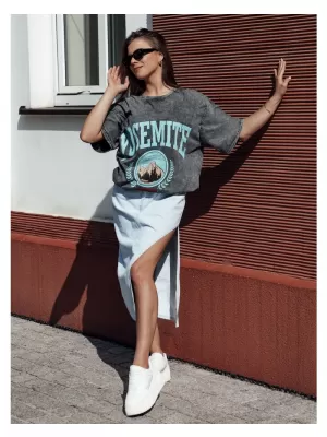 Dámská sukně DSTREET PROMA MODRÁ