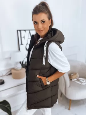 Dámská vesta DSTREET MIRELLI KARAMELOVÁ