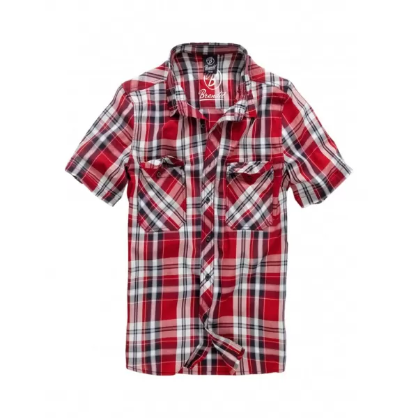  Pánská košile BRANDIT ROADSTAR BD4012 RED 