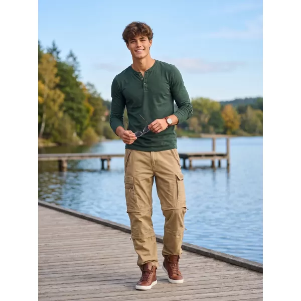  Pánské kalhoty s odepínacími nohavicemi BRANDIT SAVANNAH REMOVABLE BD1011 CAMEL 
