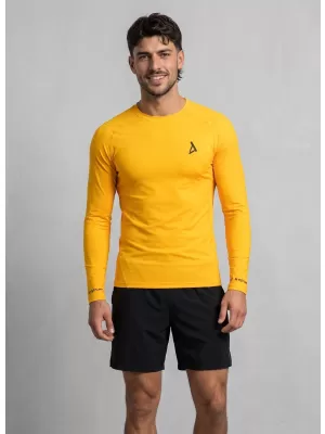 Pánské funkční kompresní tričko premium ALTISPORT VOJ/ALM000TR03 ORANŽOVÁ