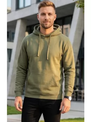 Pánská mikina ALTISPORT NoPrint NP/ALM697NJ OLIVE