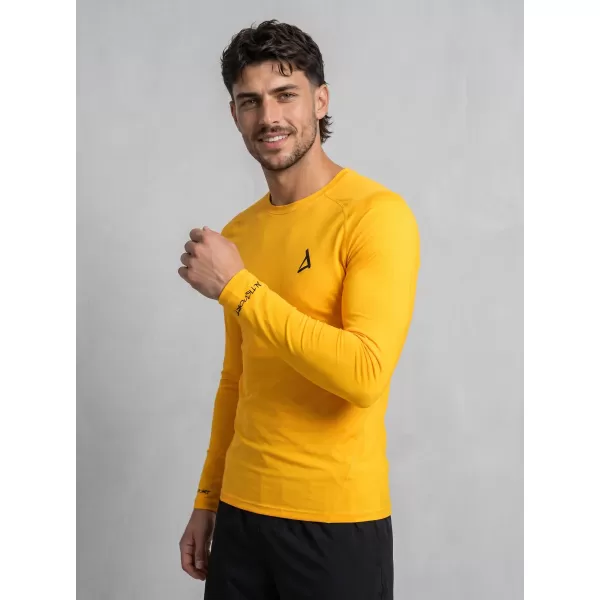  Pánské funkční kompresní tričko premium ALTISPORT VOJ/ALM000TR03 ORANŽOVÁ 