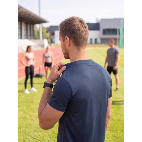  Pánské funkční triko ALTISPORT NoPrint NP/ALM421 NÁMOŘNÍ MODRÁ 