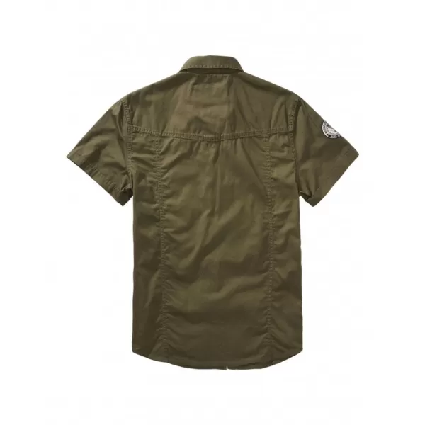 Pánská košile BRANDIT LUIS VINTAGE BD4033 OLIVE 