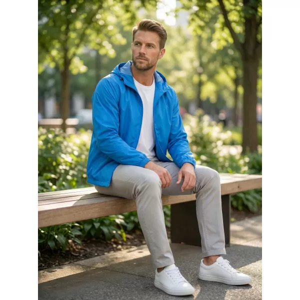  Pánská bunda ALTISPORT NoPrint NP/ALM2311NJ BRIGHT BLUE 