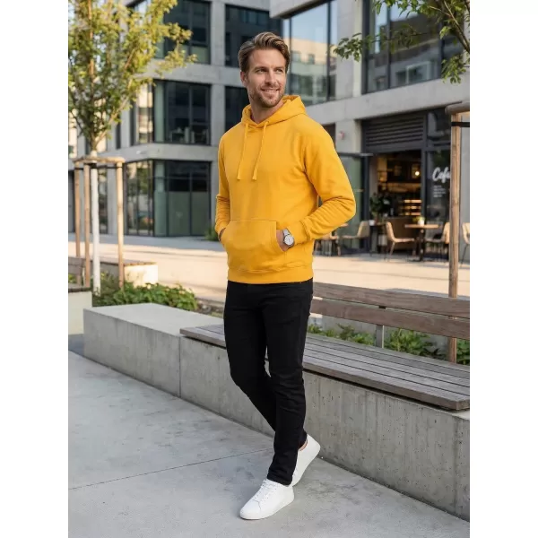  Pánská mikina ALTISPORT NoPrint NP/ALM697NJ GOLD YELLOW 