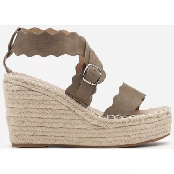  Dámské espadrilky VICES BL449-61 HNĚDÁ/KHAKI 