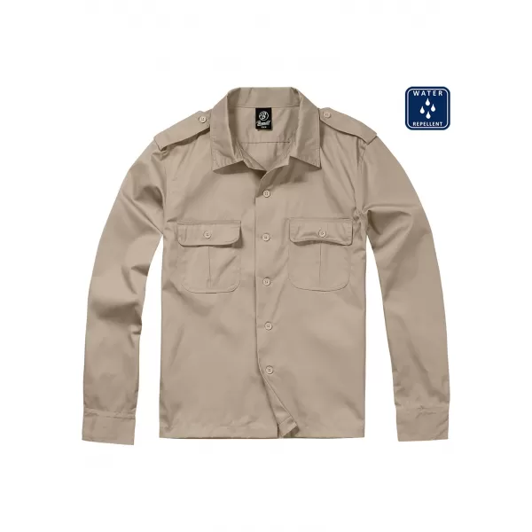  Pánská košile BRANDIT US BD4102 BEIGE 