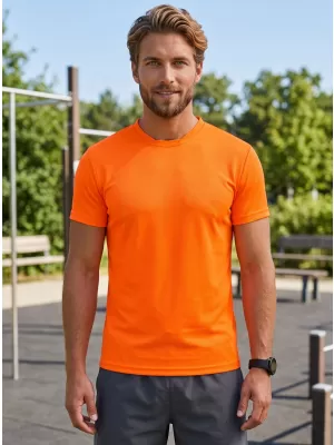 Pánské funkční triko ALTISPORT NoPrint NP/ALM421 NEON ORANGE