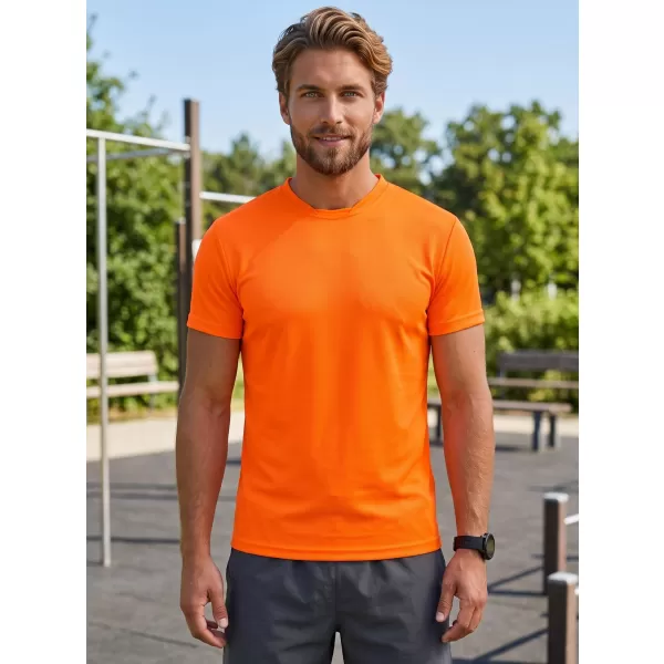  Pánské funkční triko ALTISPORT NoPrint NP/ALM421 NEON ORANGE 
