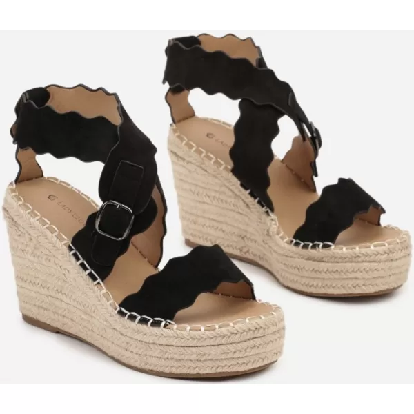  Dámské espadrilky VICES BL449-38 ČERNÁ 
