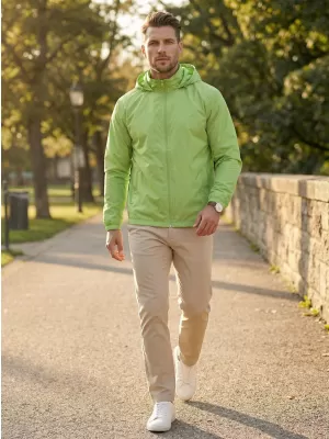 Pánská bunda ALTISPORT NoPrint NP/ALM2311NJ SPRING GREEN