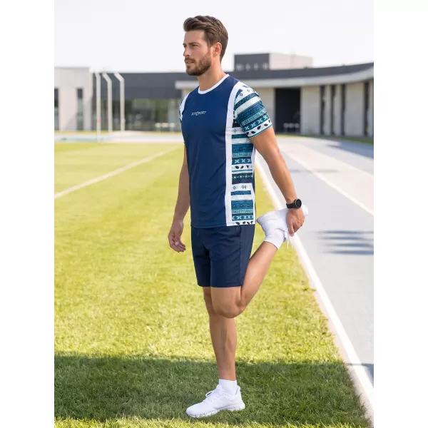  Pánské funkční tričko premium ALTISPORT VOJ/ALM043TR01 NAVY 