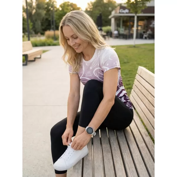  Dámské funkční tričko premium ALTISPORT VOJ/ALW045TR01 FIALOVÁ/BÍLÁ 
