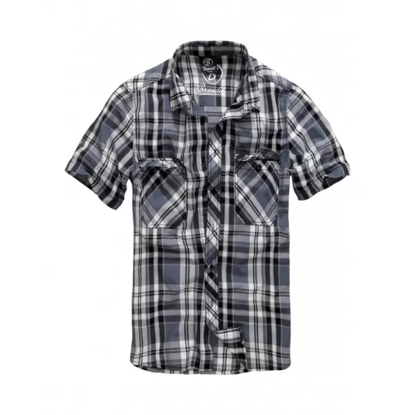  Pánská košile BRANDIT ROADSTAR BD4012 BLACK/CHARCOAL 