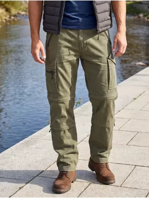 Pánské kalhoty s odepínacími nohavicemi BRANDIT SAVANNAH REMOVABLE BD1011 OLIVE